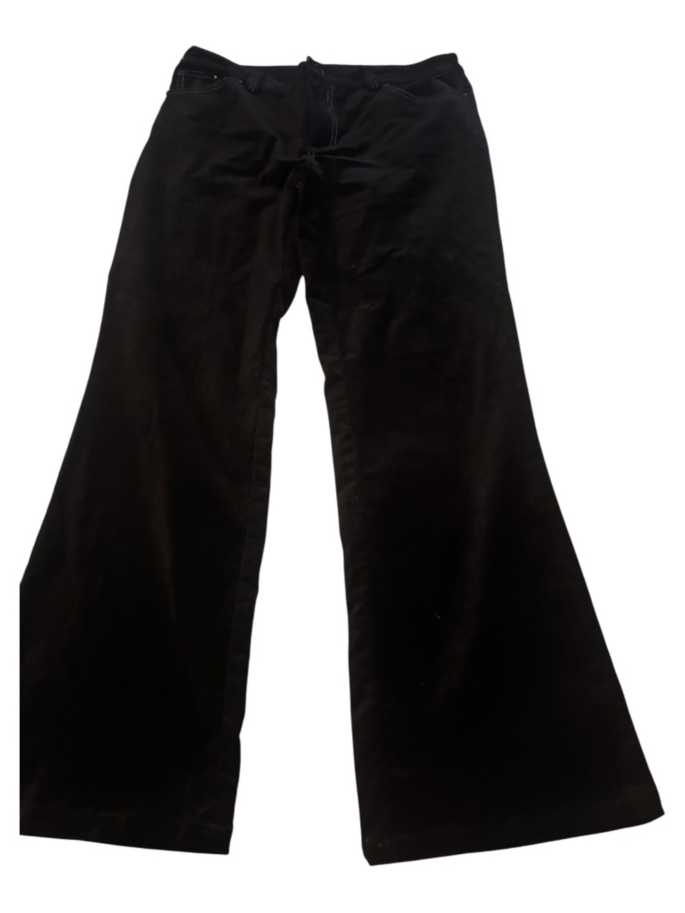 Reba Black Straight Leg Trousers